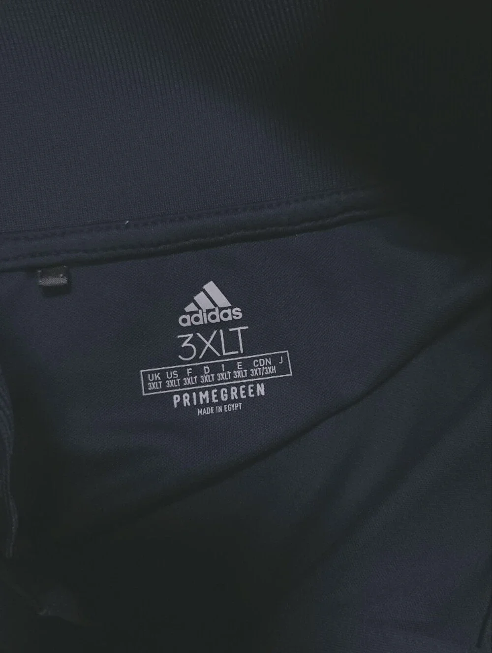 Adidas Size 3XL Tall Mens Navy Blue Polo Shirt In Excellant Condition